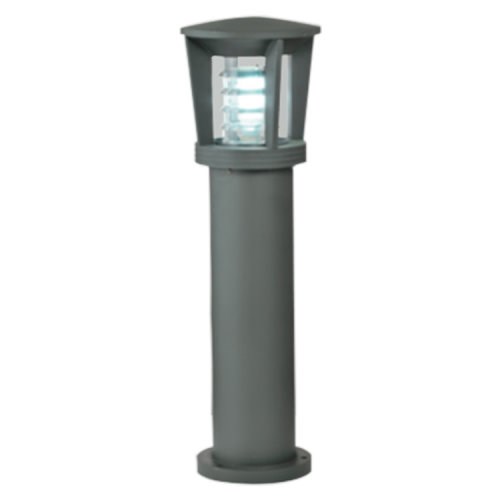 深灰質感庭園柱燈