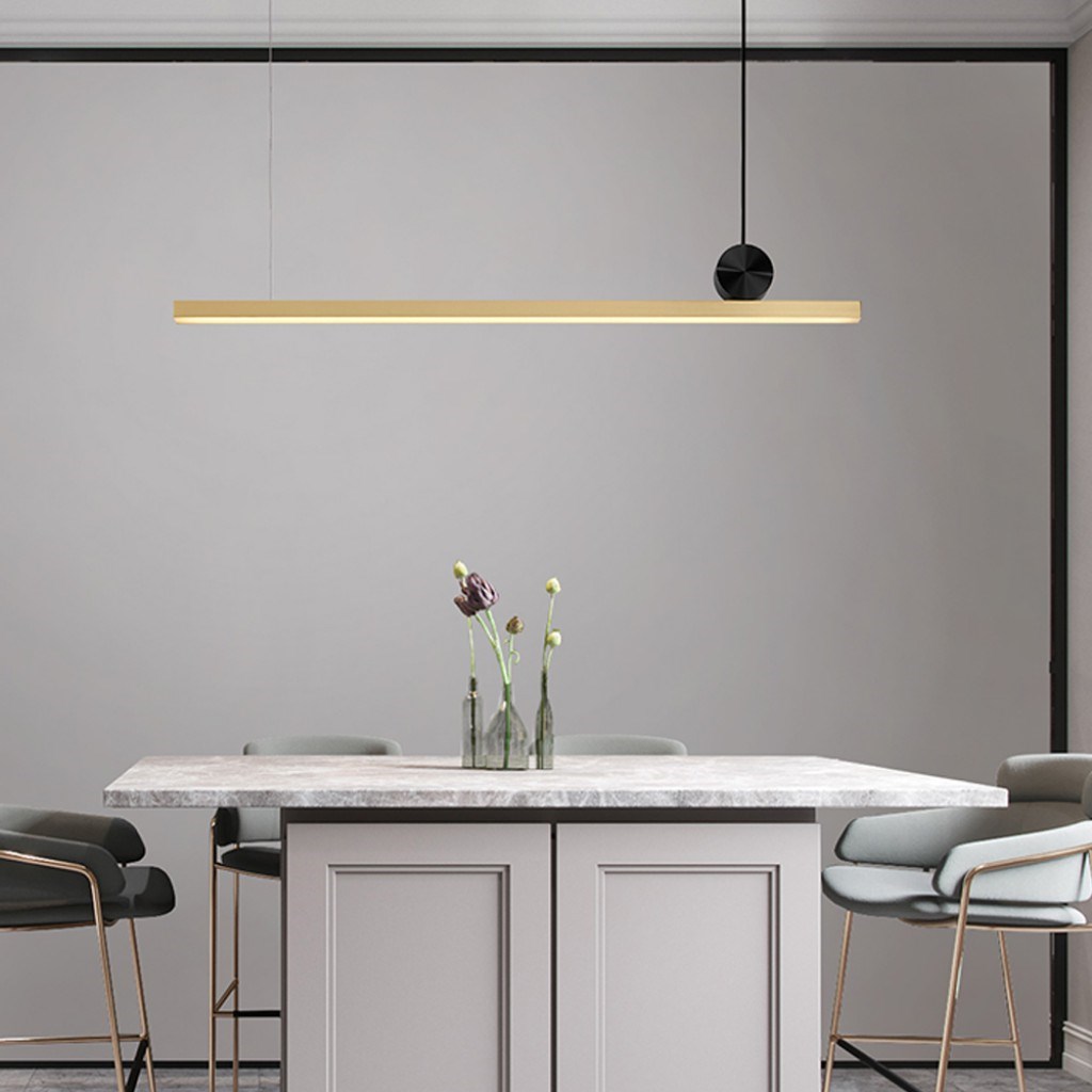 簡約直線型吊燈