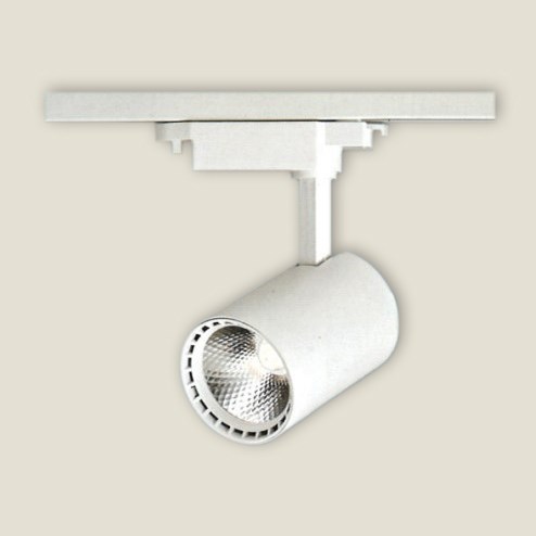 全電壓 COB 12W 軌道燈 白/黑