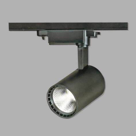 全電壓 COB 12W 軌道燈 白/黑