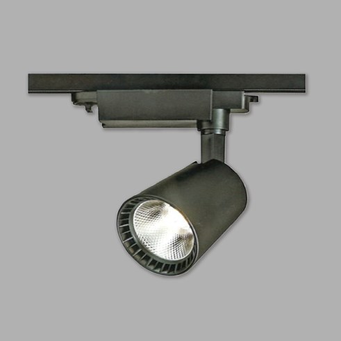 全電壓 COB 18W 軌道燈 白/黑