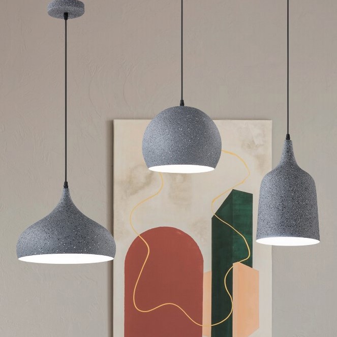 Aplomb 工業風灰紋吊燈