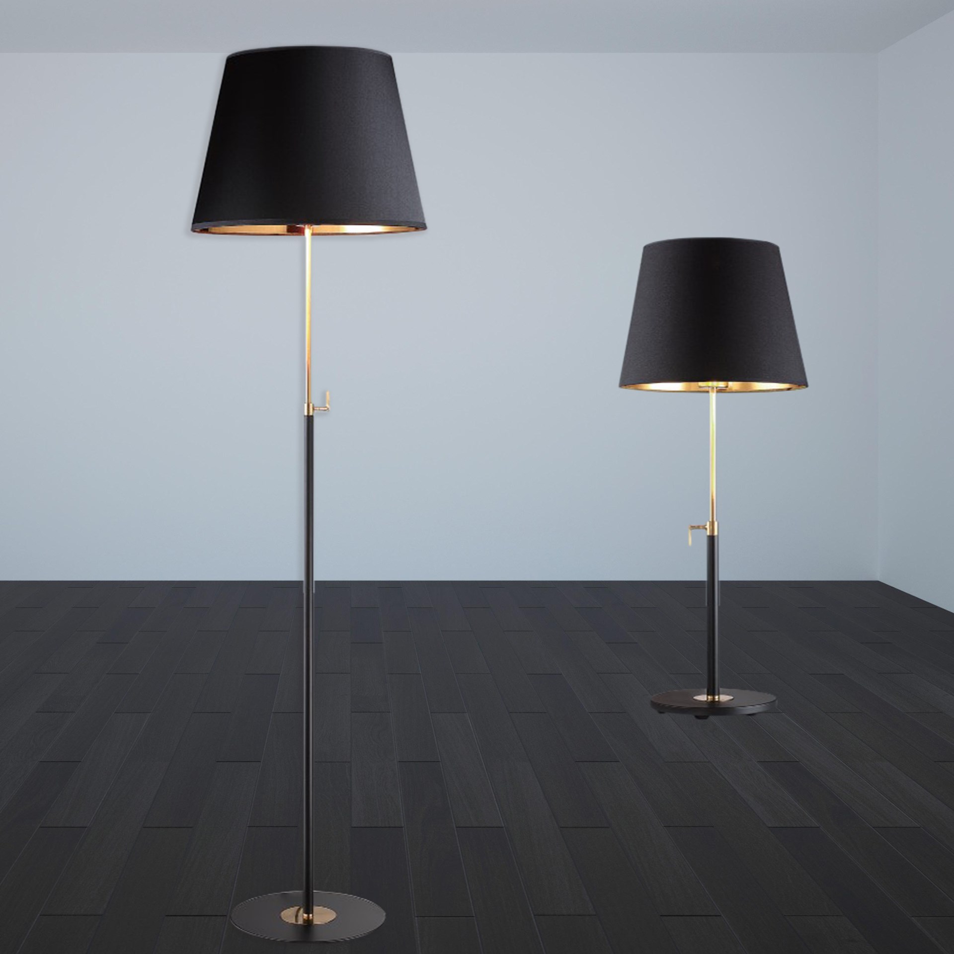 Illuminator 經典黑立燈