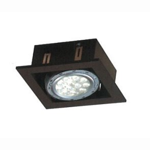 AR111 LED 9W 白/黑框盒燈