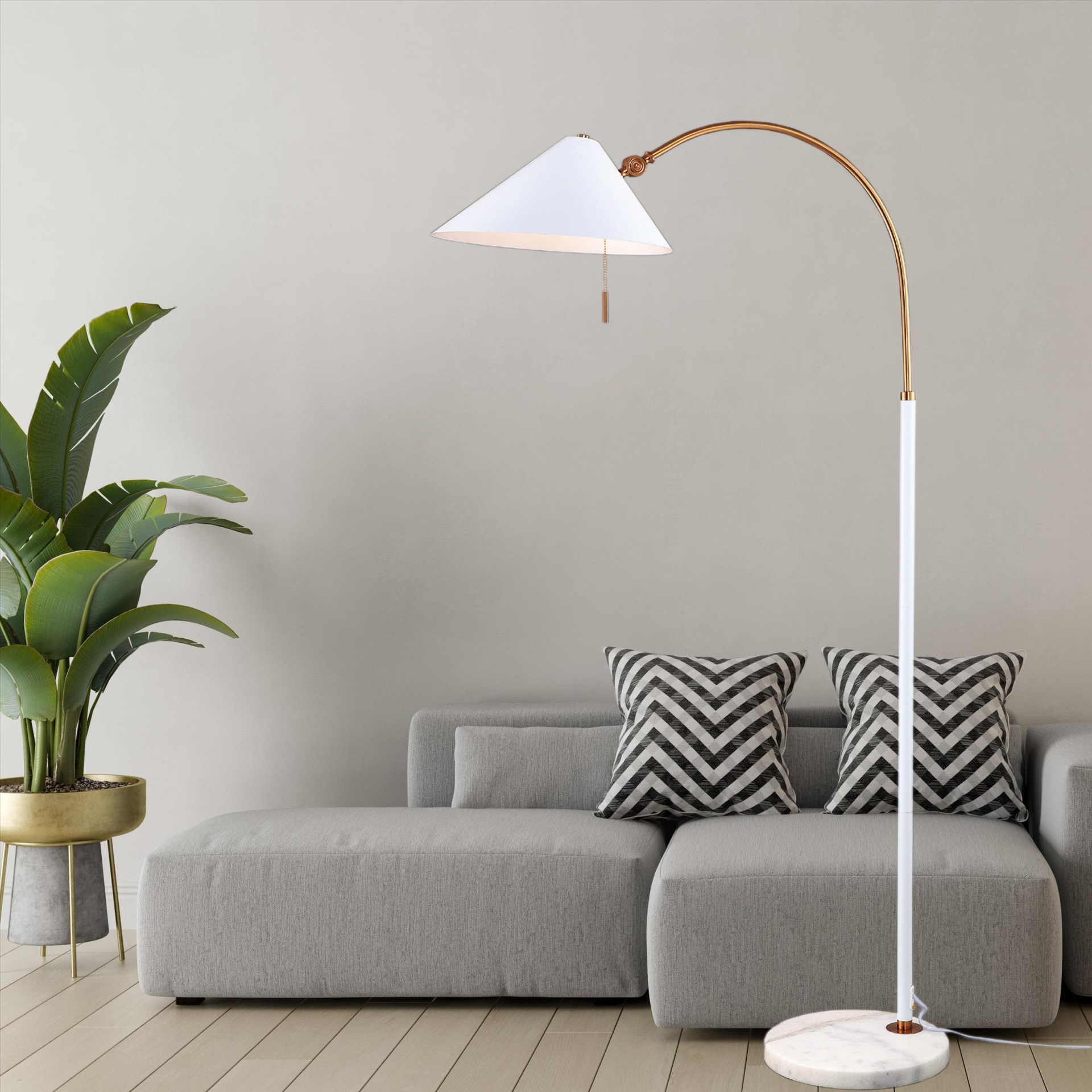 Maxime 摩登簡約弧形立燈