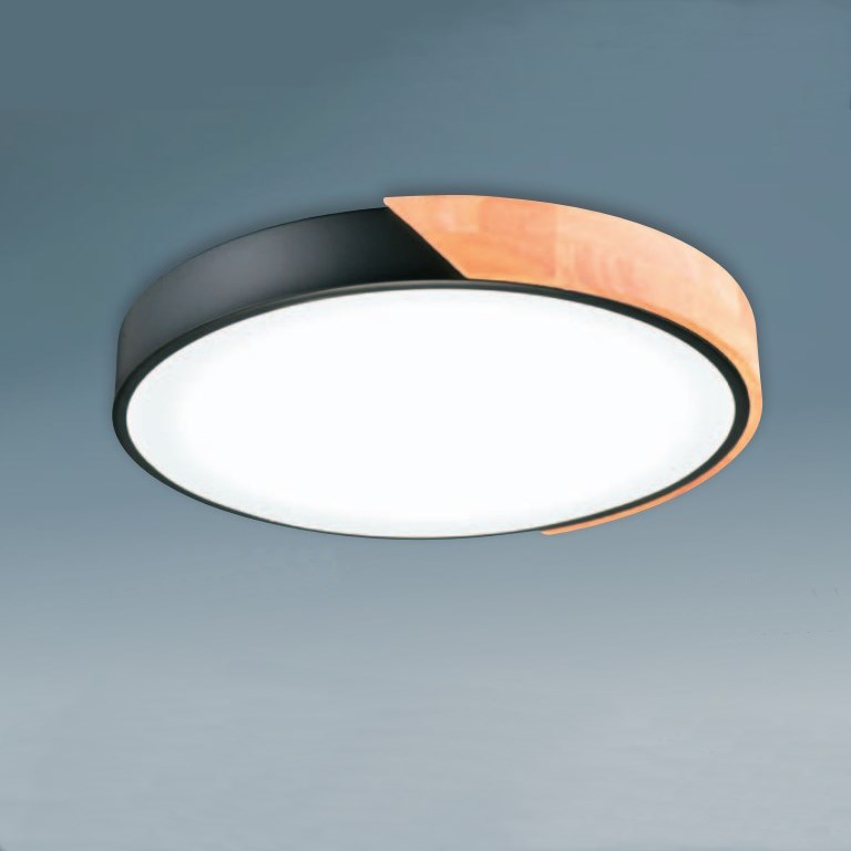 Titan 原木拚色 四段式吸頂燈