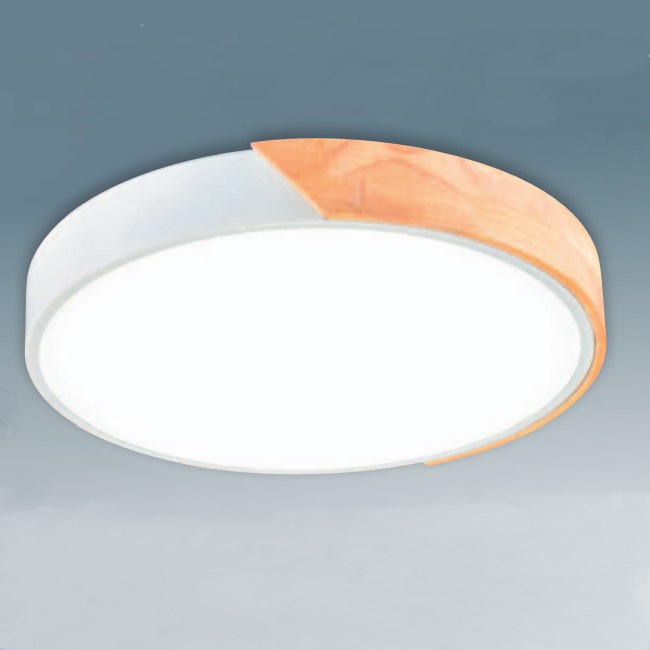 Titan 原木拚色 四段式吸頂燈