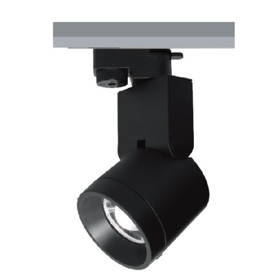 LED 15W 可調角.變焦軌道燈 白/黑