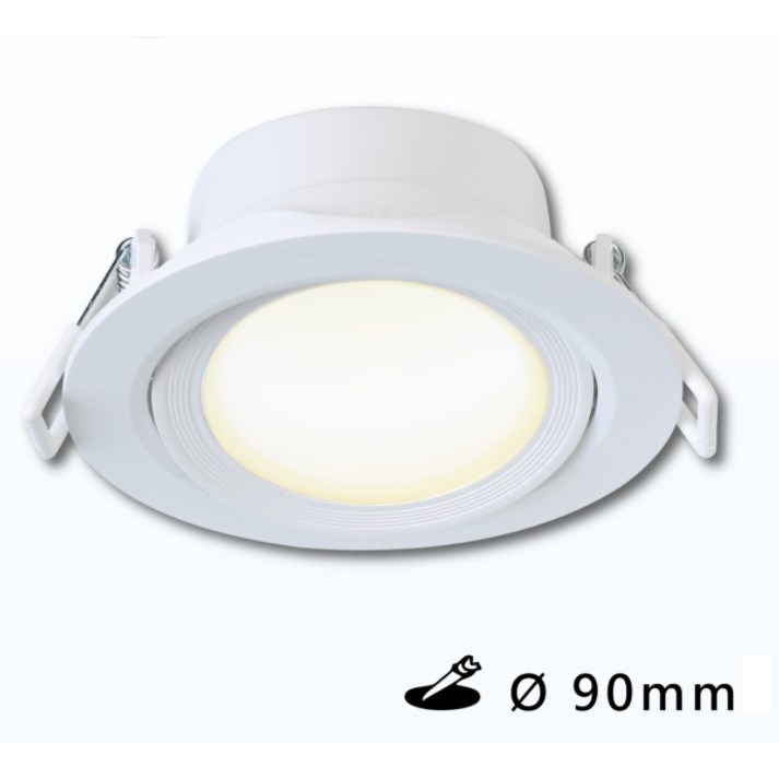 崁孔 9cm LED 8W 可調角度廣角崁燈