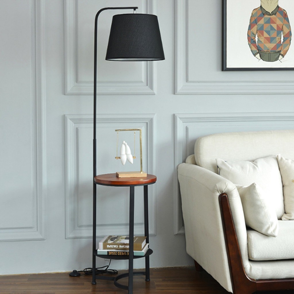 Bowery 實木桌布罩立燈