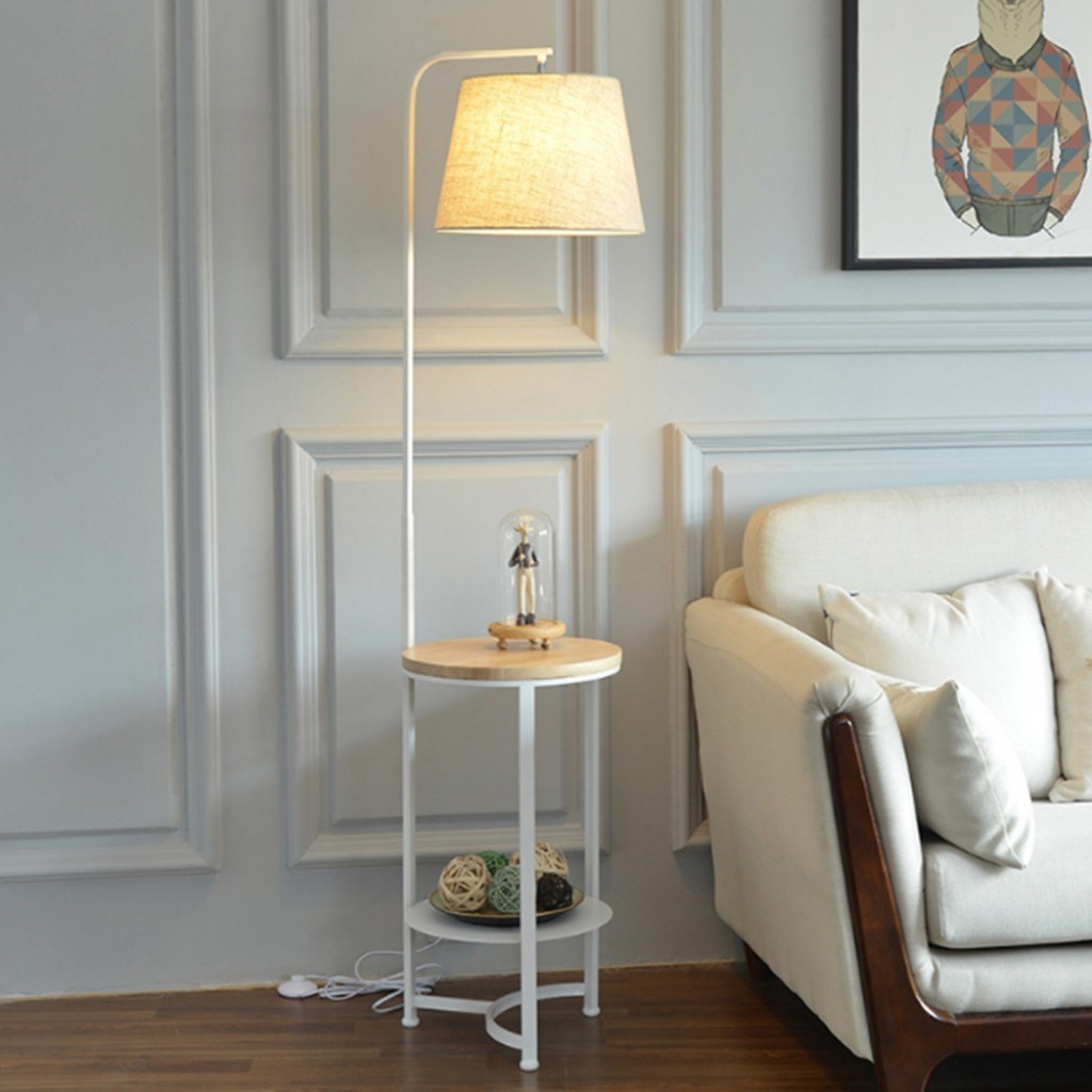 Bowery 實木桌布罩立燈