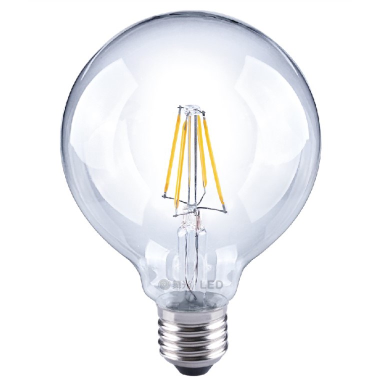 LED E27 6.5W 大圓球 鎢絲燈泡