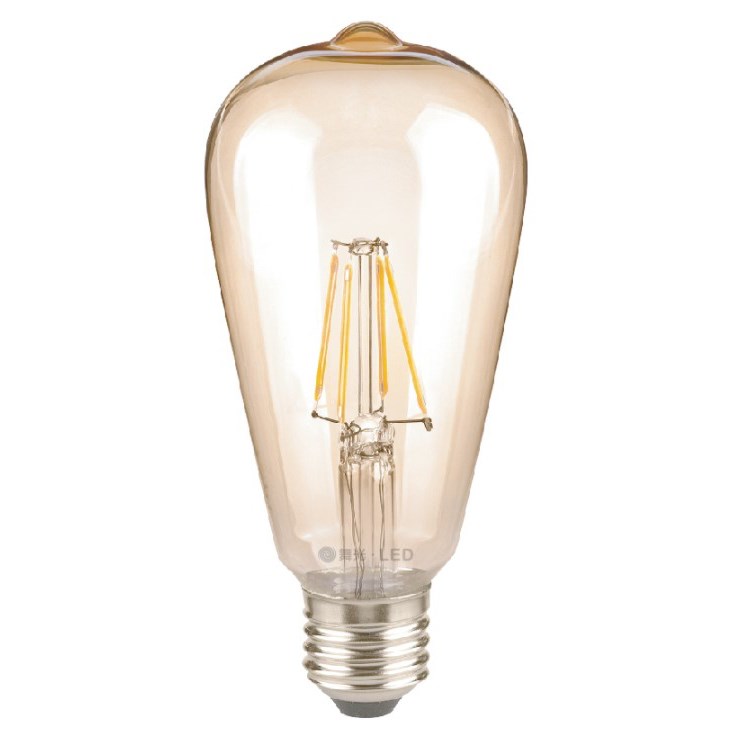 LED E27 4W/6W/6.5W 瓜型 鎢絲燈泡