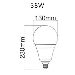 LED E27 38W 球泡