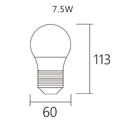 LED E27 球泡 7.5W/9.5W/12W/15W