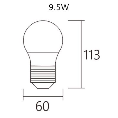 LED E27 球泡 7.5W/9.5W/12W/15W