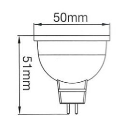 LED MR16 6W 免驅動投射燈泡