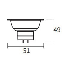 LED MR16 5W/6W 燈泡