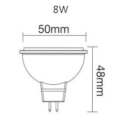 LED MR16 6W/8W 投射燈泡