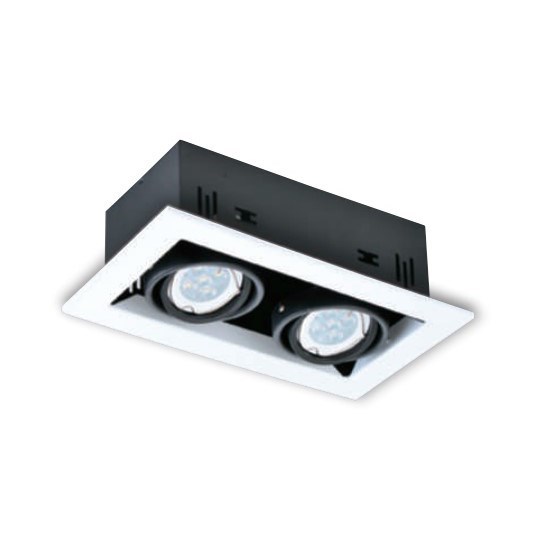 MR16 LED 14W 白框二盒燈