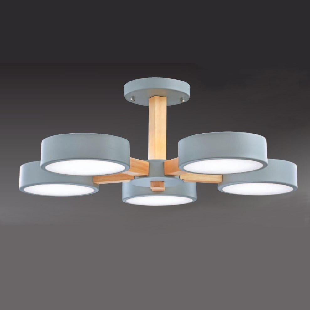 Zephyr 日式無印風半吸頂燈