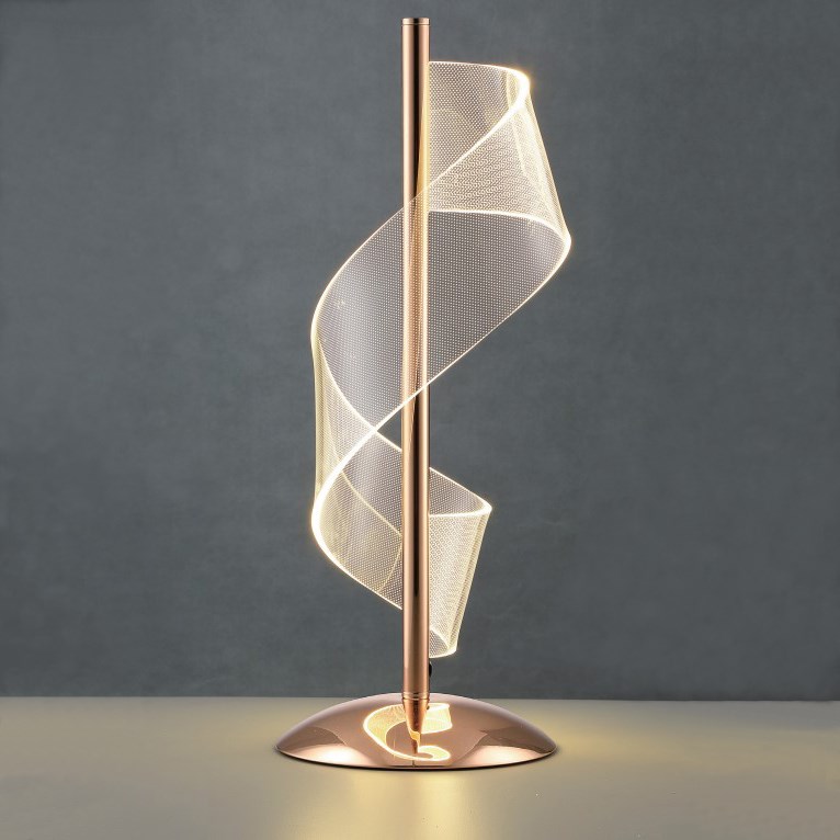 Shear 壓克力絲緞桌燈