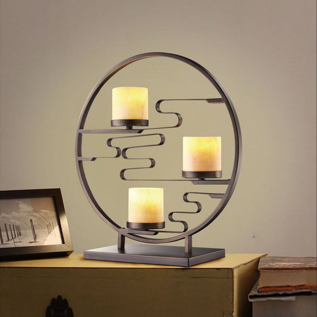 Candelabra 新中式雲石桌燈