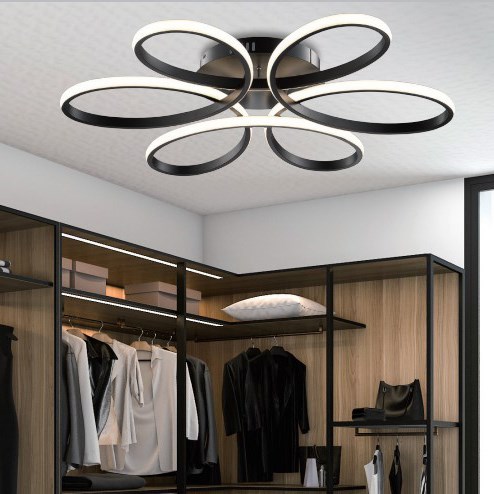 金屬鈕結吸頂燈