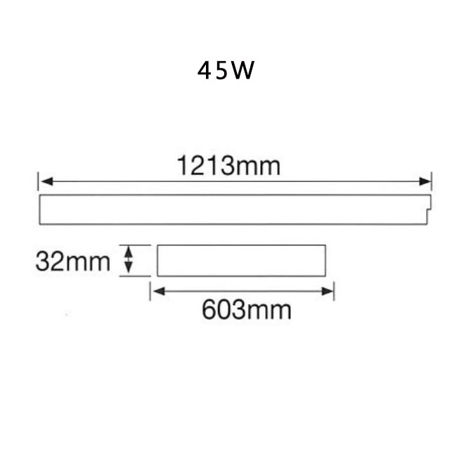 LED 25W/45W 柔光平板燈 節標