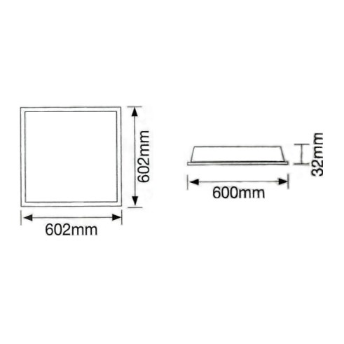LED 40W 柔光平板燈