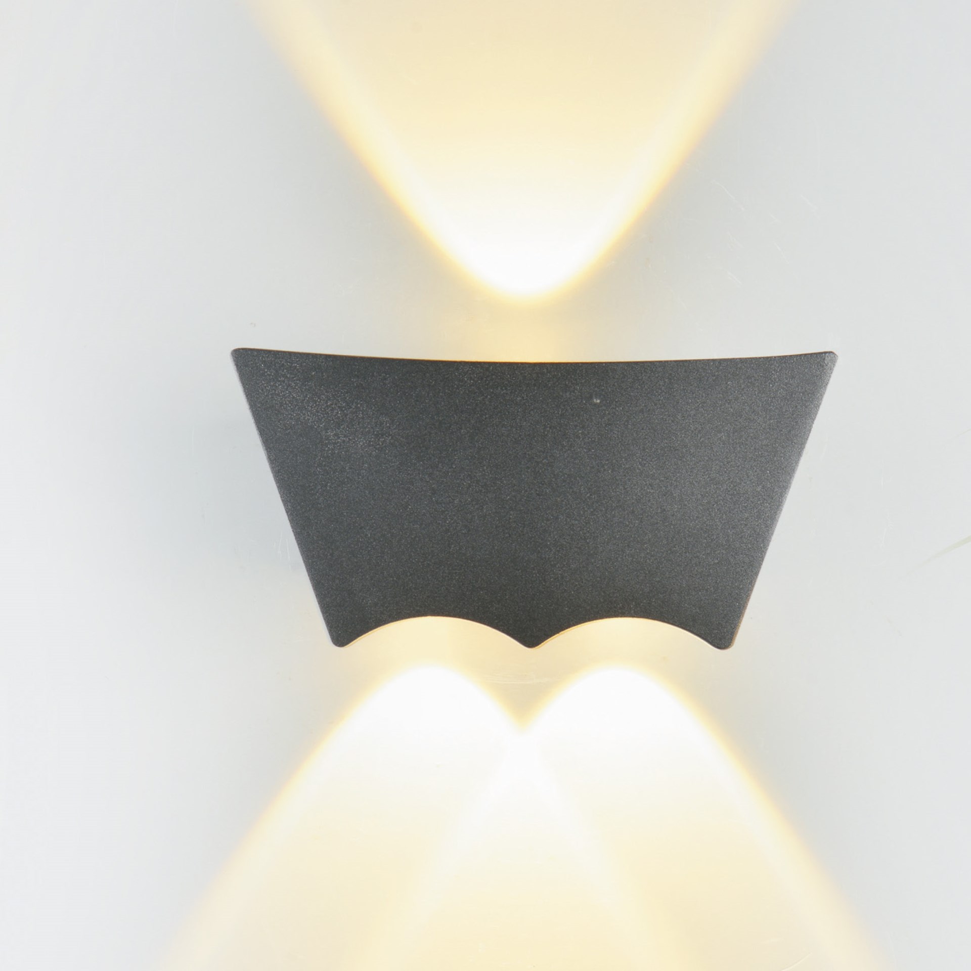 上下照光三燈庭園壁燈