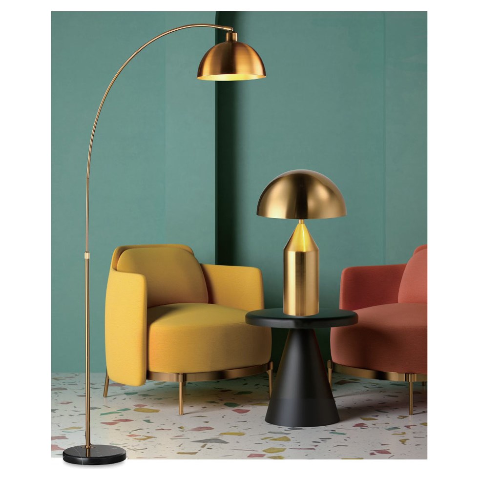 Globo 金屬蘑菇立燈