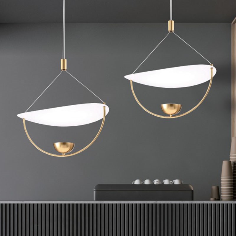 Dante 鐵藝半弧吊燈