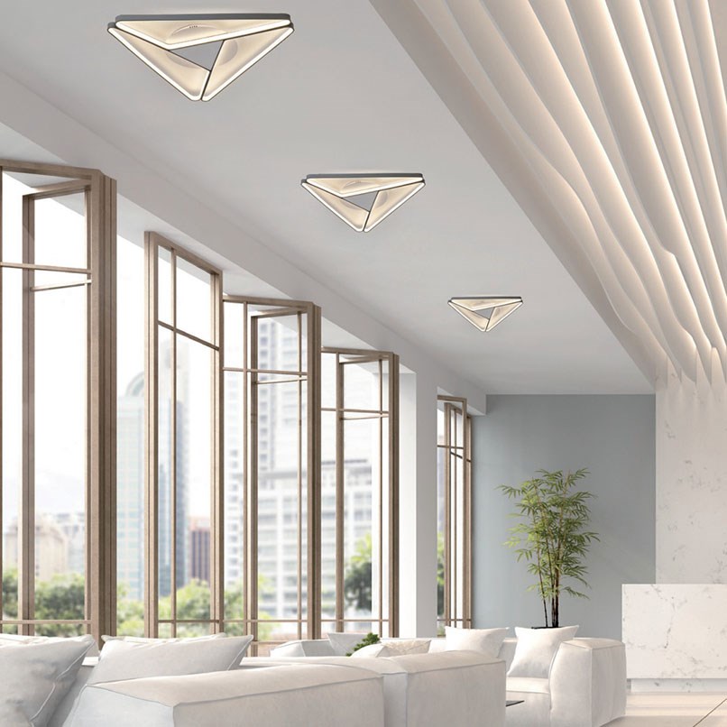 Eden 三角鋁框吸頂燈