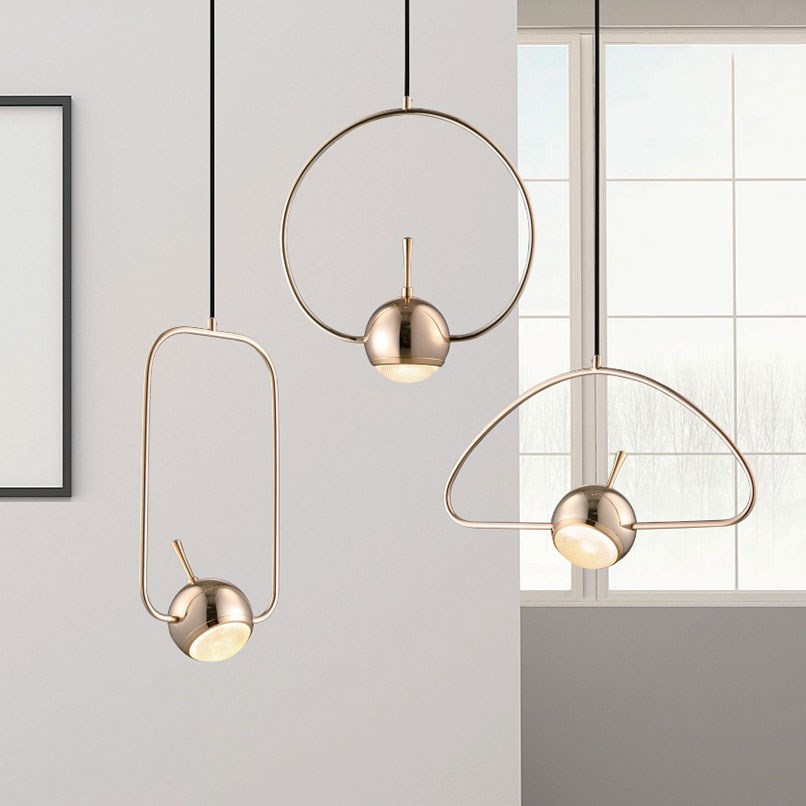 Talia 鋼環可調角吊燈 三款