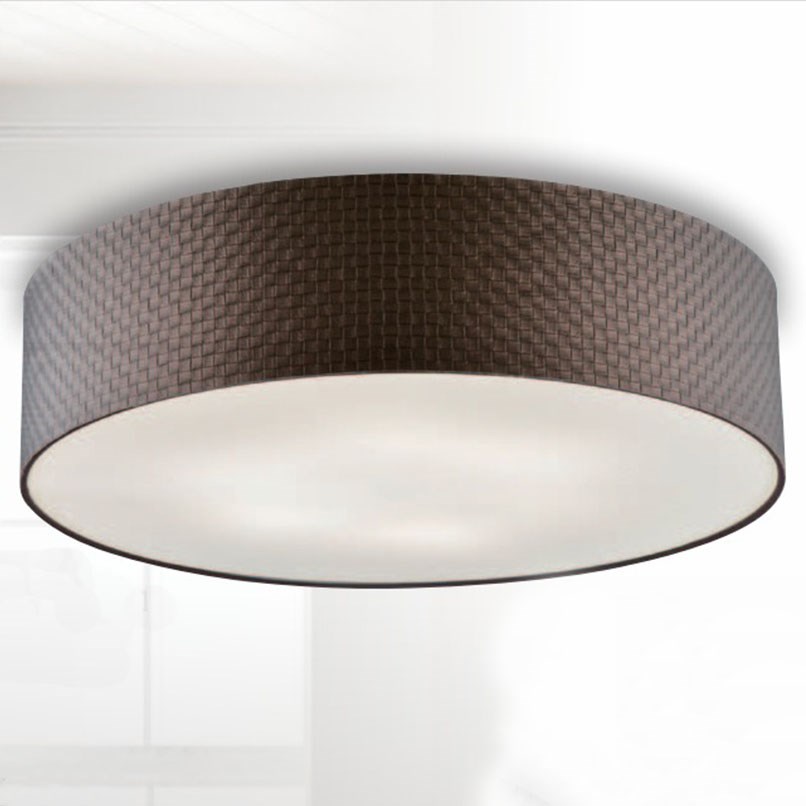 Era 編織皮革紋布罩吸頂燈