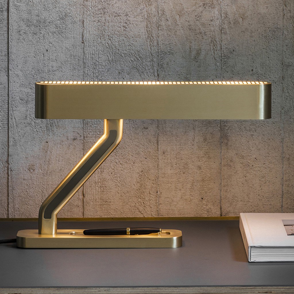 Hoxton Z型銅藝桌燈