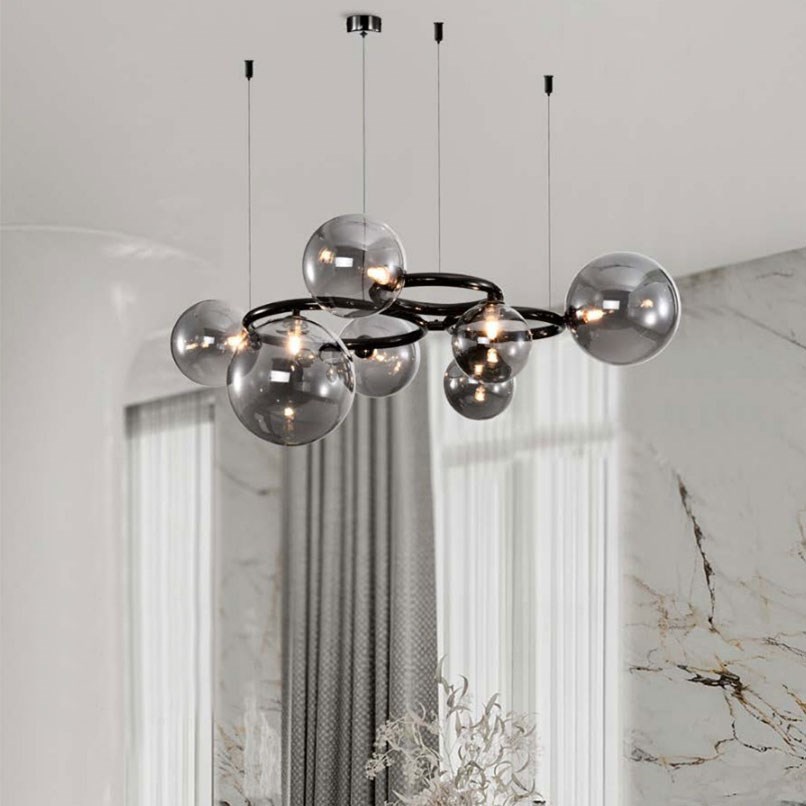 Contour 煙灰泡影吊燈