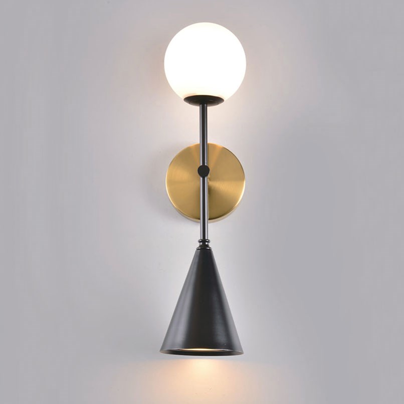 Vela 球錐幾何壁燈