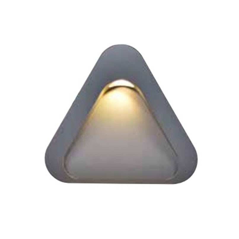 預埋盒98x89x25 LED 3W 3000K 戶外壁燈(崁入式) 三角