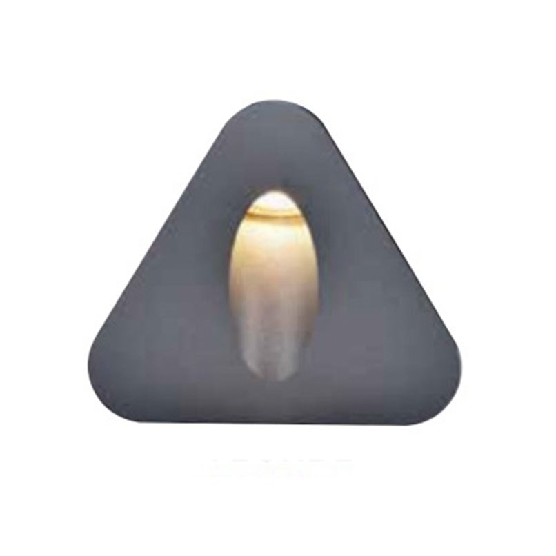 預埋盒98x89x25 LED 3W 3000K 戶外壁燈(崁入式) 橢圓