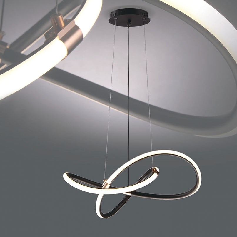 Satin 絲緞行雲吊燈 