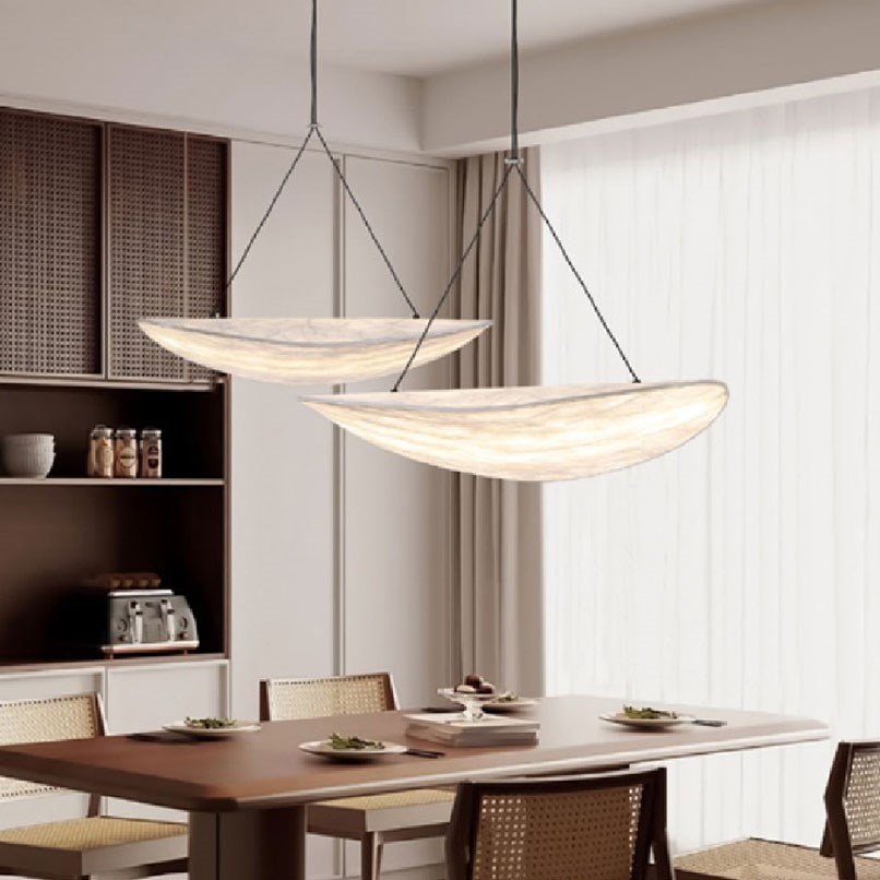 Cloud 蠶絲雲片吊燈 大/小