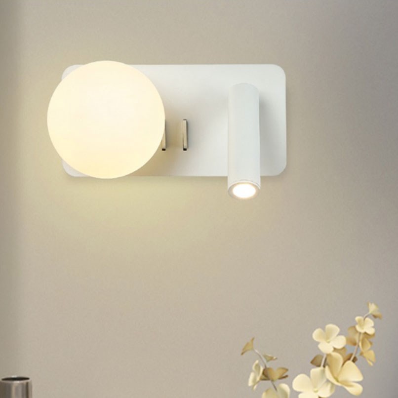 Zeppo 立月閱讀壁燈 黑/白