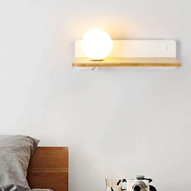 Obie 立月平台壁燈 黑/白