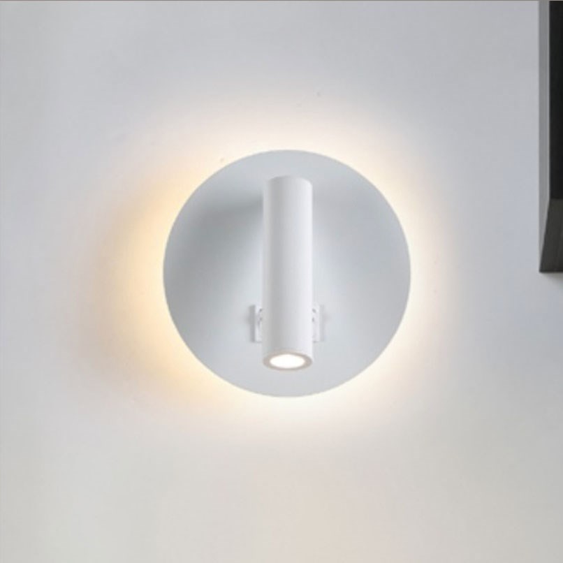 Flex 浮暈閱讀壁燈 黑/白