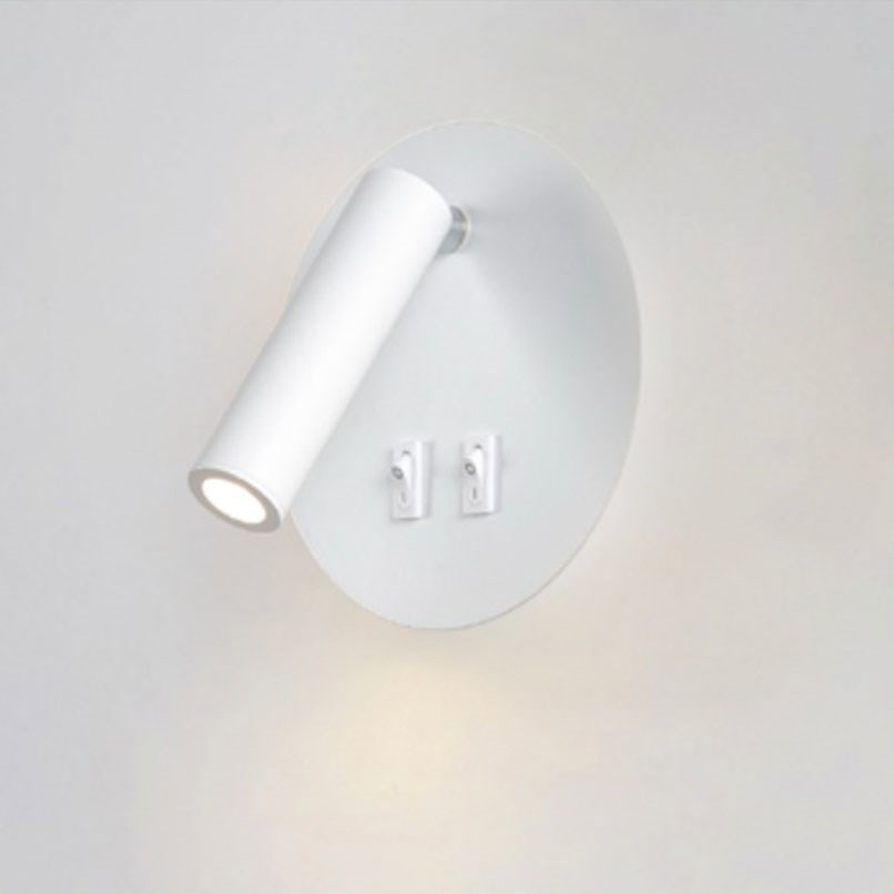 Flex 浮暈閱讀壁燈 黑/白