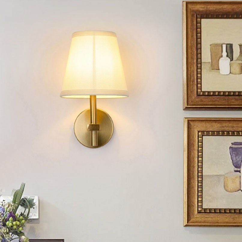 Canut 霧幄布罩壁燈