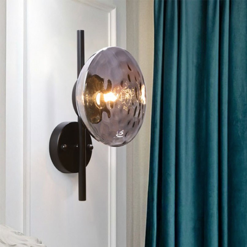 Roundo 扁豆月面壁燈 清光/煙灰/奶霧