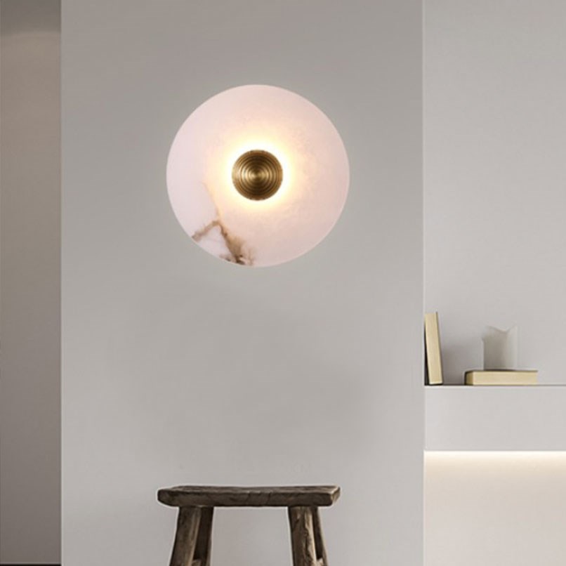 Rune 圓片金心壁燈